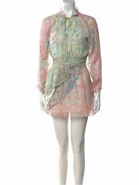 knee length dresses for ladies Katarina Floral Embellished Mini Dress main image 1
